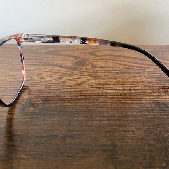 Women’s Eyeglasses Jos Choo Style Multicolor Tortoise Shell Cat Eye Frames Only - Picture 7 of 7